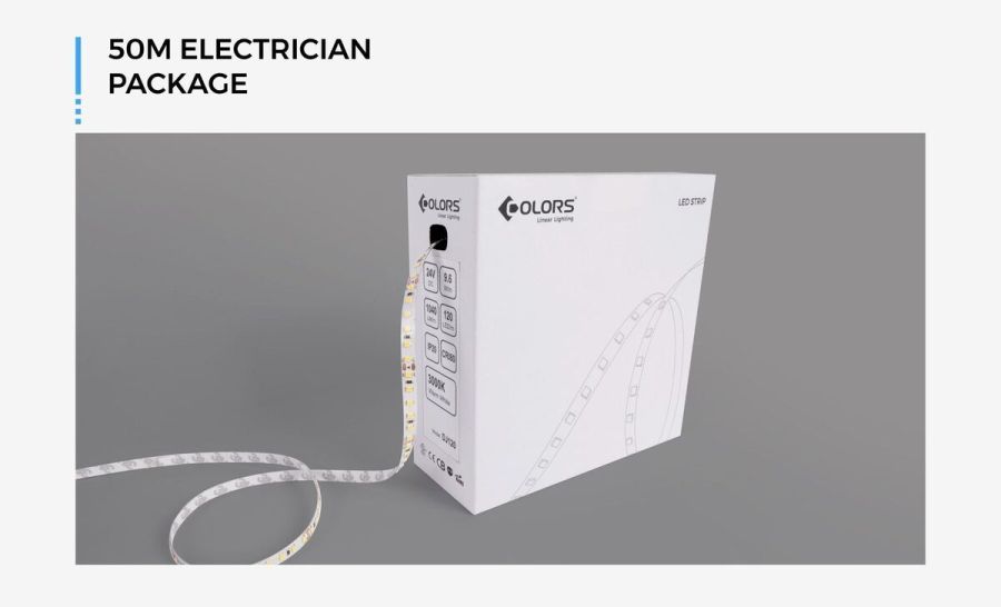 LED лента 12В 2835-60 DJ60 4,4Вт 500Лм 6000K IP33
