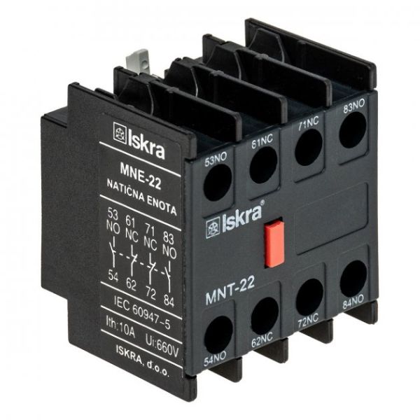 Додатковий контакт MNE-22 2NO+2NC (786150002000)