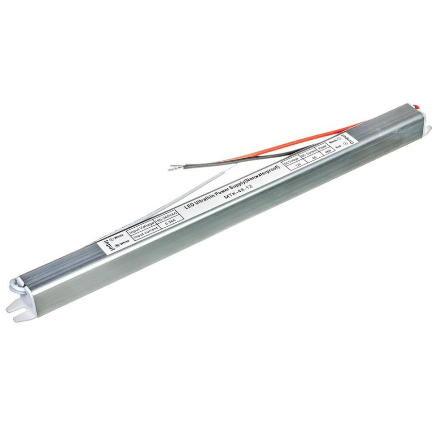 Блок живлення MOTOKO 12В 48Bт 4A IP20 Stick мет.