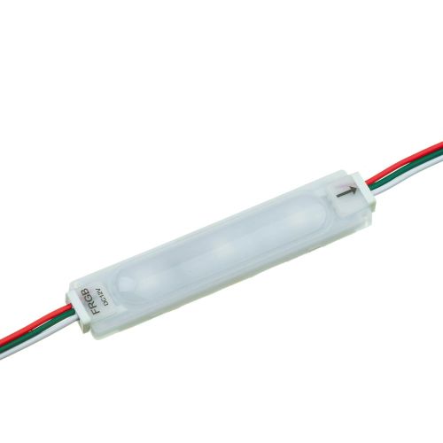 Лед модуль (кластер) 12В MTK 5050-3led 0,72Вт SMART RGB IP65 93мм