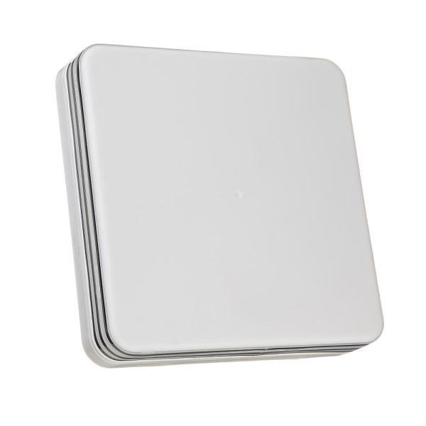 Світлодіодний світильник накладний Silver 18Вт 5000К квадратний IP40