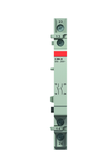 2CCA704341R0001 Допоміжні контакти до імпульсного і контакторного реле