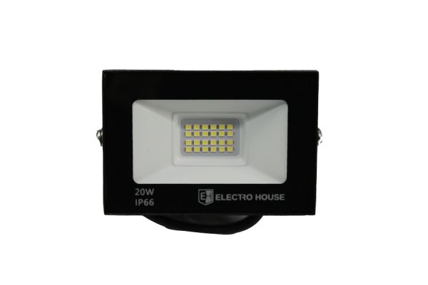 LED прожектор 2000 Лм  20Вт 6500К  холодний білий SMD2835
