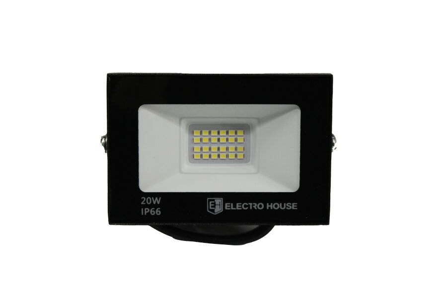 LED прожектор 2000 Лм  20Вт 6500К  холодний білий SMD2835