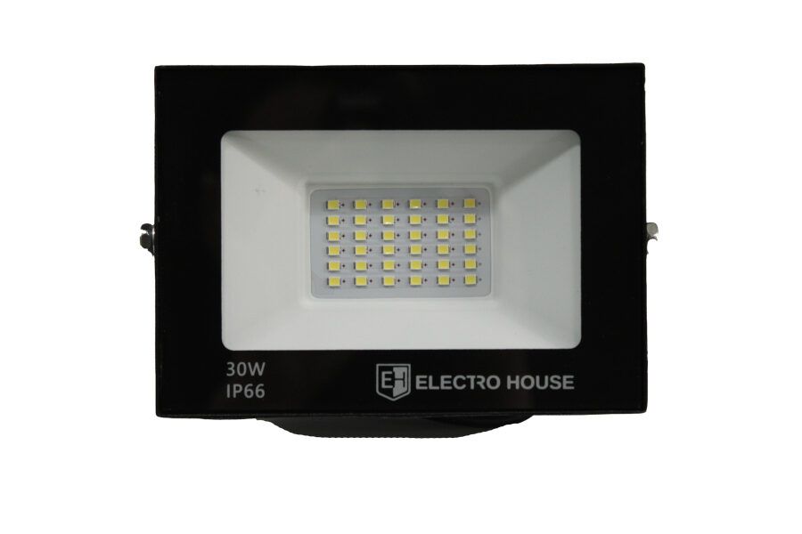 LED прожектор 3000 Лм 30Вт 6500К  холодний білий SMD2835