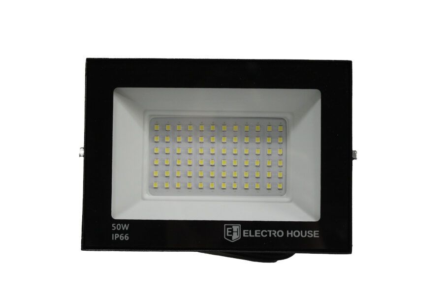 LED прожектор 5000 Лм 50Вт 6500К  холодний білий SMD2835