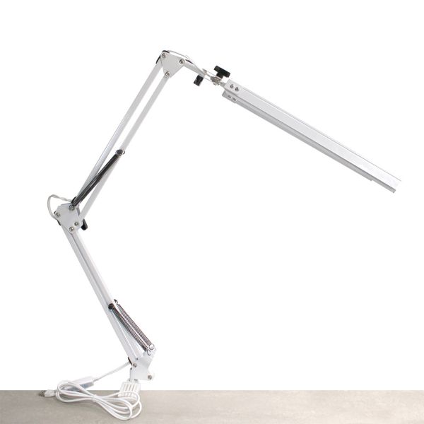 LED світильник на струбцині FocusPro 15 Вт, білий