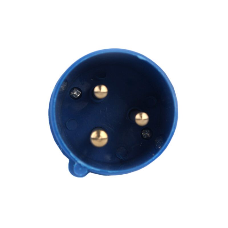 Вилка силова 3x32 2P+PE, 32 A, 220-250 В, IP44
