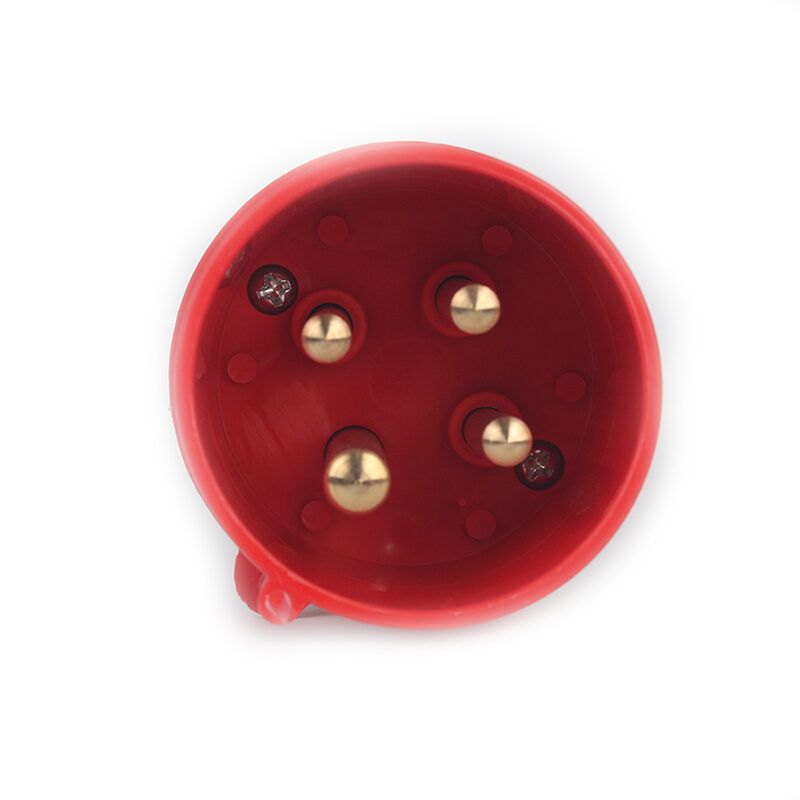 Вилка силова 4x16 3P+PE, 16А, 380-415 В, IP44