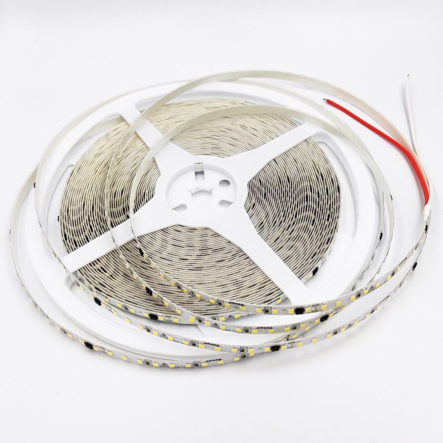 Лед стрічка BIOM 220В 2835-120 8Вт 870Лм BPS-G3-20-220-2835-120-CW-44 7000-7500К IP44 по 20м