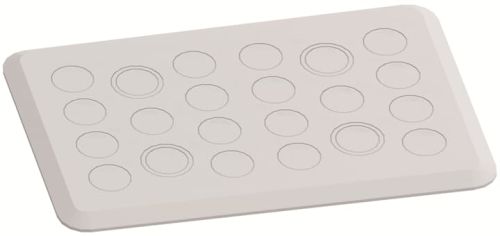 TZ103P10 Фланець 4xM20/M25, 22xM20 (10од)
