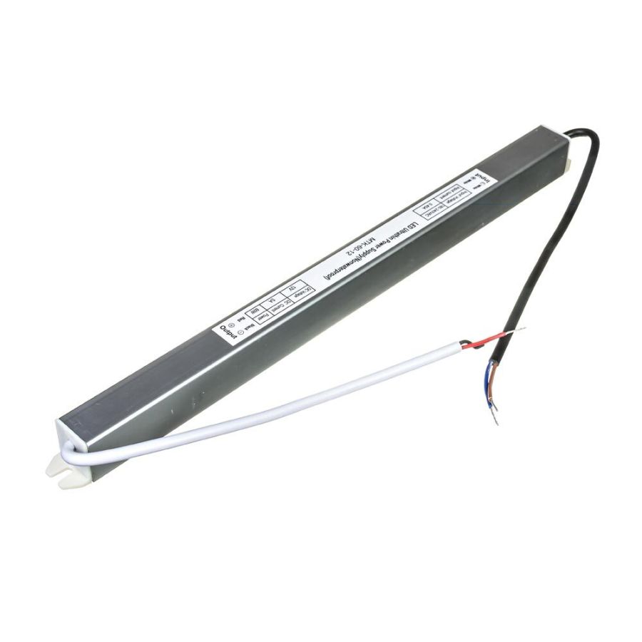 Блок живлення MTK 12В 60Вт 5А IP20 MTK-60-12 SLIM №1 мет.