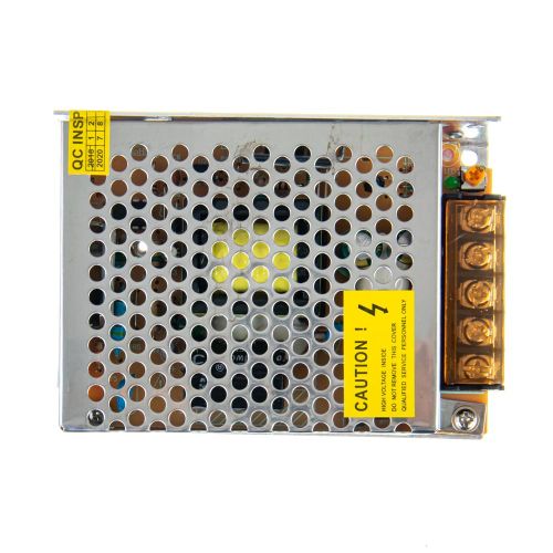 Блок живлення AVT 12В 80Bт 6.6A IP20 MN-80-12 мет. перф.