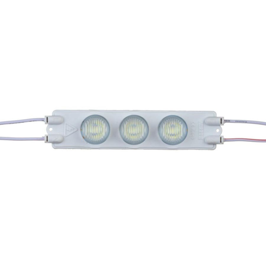 Лед модуль (кластер) 220В белый холодный smd3030-3led 1.6 W IP65