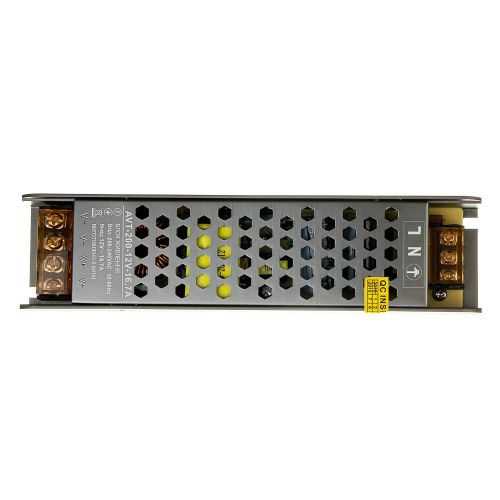 Блок живлення AVT 12В 200Вт 16,7А IP20 Slim мет. перф.