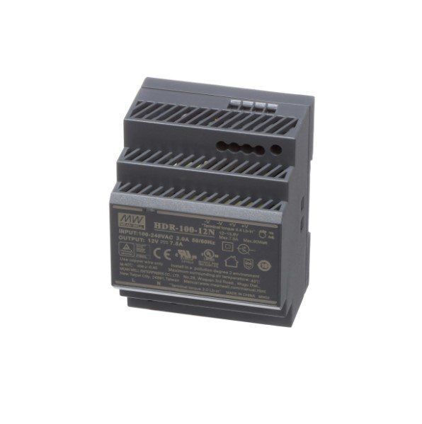 Блок живлення MEAN WELL 15В 97,5Вт 6,5A IP20 HDR-100-15N на DIN-рейку