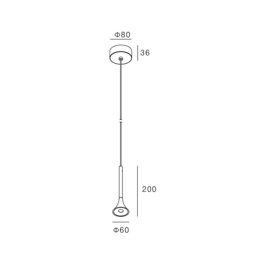 Skarlat RHL7748 5W BK+WH 4000K