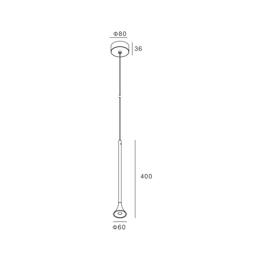 Skarlat RHL7749 5W WH 3000K