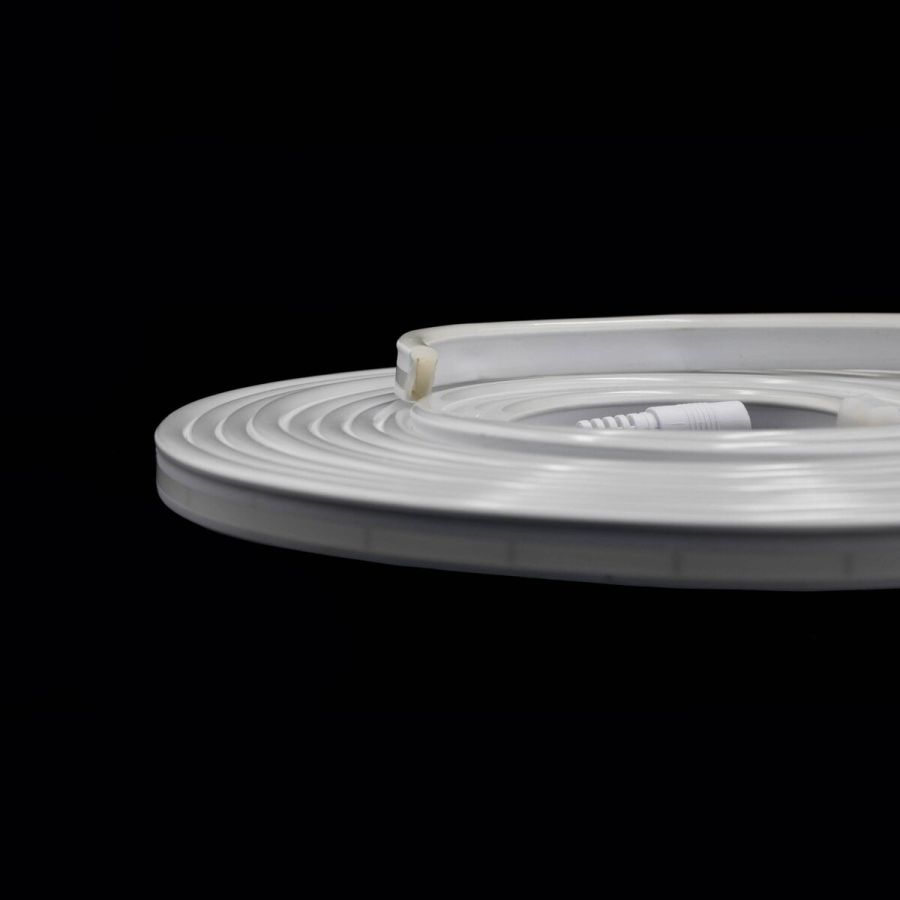 Готовий набір неонової стрічки PROLUM™ 12V; 6x12; 5M; Білий