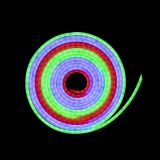 Готовий набір неонової стрічки PROLUM™ 12V; 6x12; 5M;  RGB FULL COLOR