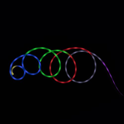 Готовий набір неонової стрічки PROLUM™ 5V; 6x16; 5M; RGB FULL COLOR
