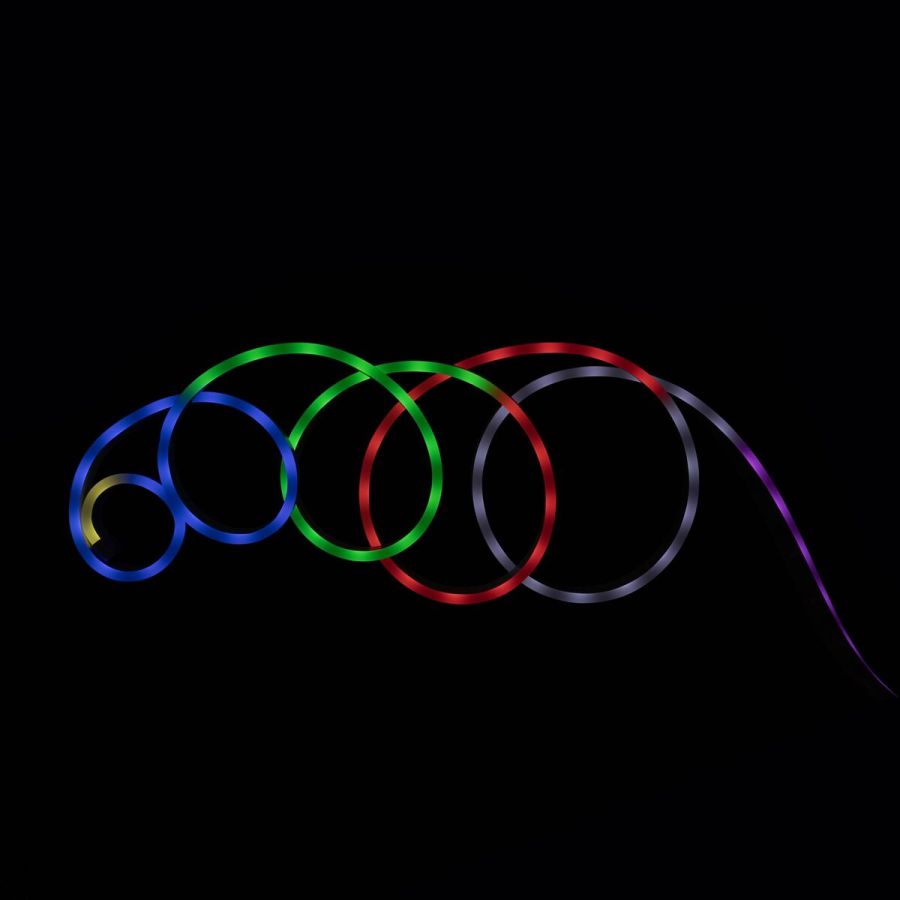 Готовий набір неонової стрічки PROLUM™ 5V; 6x16; 5M; RGB FULL COLOR