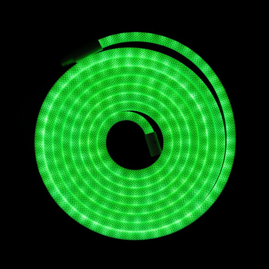 Готовий набір Круглої неонової стрічки PROLUM™ 5V; D13 ; 5M; RGB FULL COLOR