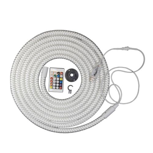 Готовий набір Круглої неонової стрічки PROLUM™ 5V; D16 ; 5M; RGB FULL COLOR