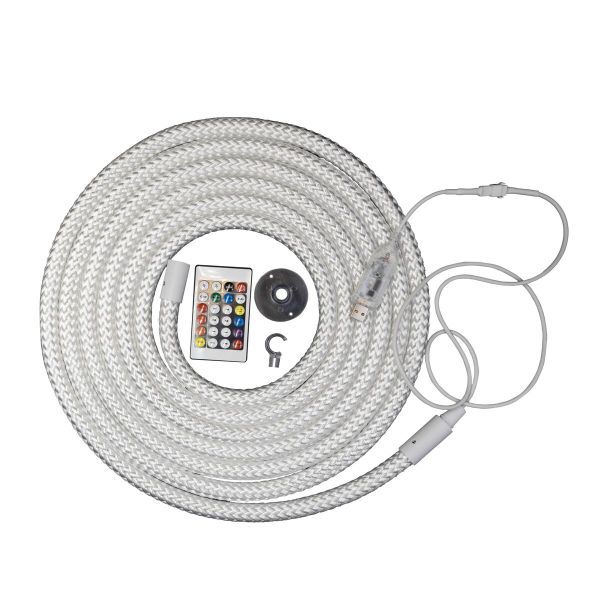 Готовий набір Круглої неонової стрічки PROLUM™ 5V; D16 ; 5M; RGB FULL COLOR