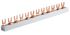 Гребінчаста шина живлення Pollmann FORK G-3L-1000/10 C, 10мм2, 3 полюса, 1м