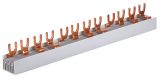 Гребінчаста шина живлення Pollmann FORK G-4L-1000/10 PP, 10мм2, 4 полюса, 1м
