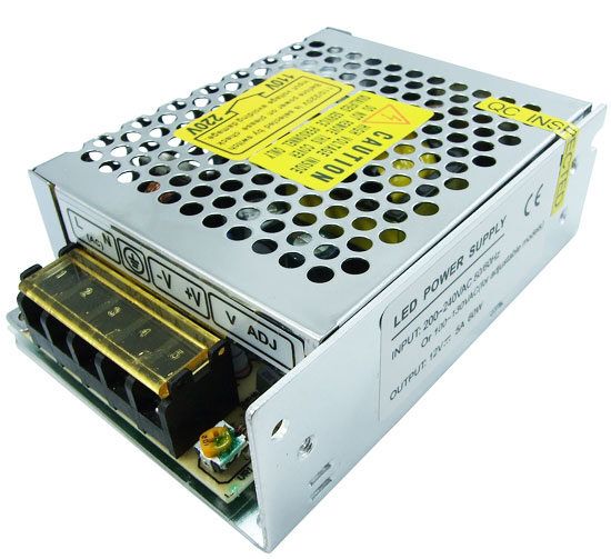 Блок живлення JINBO 12В 60Вт 5А IP20 JLV-12060K мет. перф.