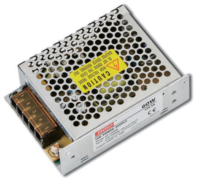 Блок питания 24В 100Вт 4,17А IP20 JLV-24100K металлический перфорированный корпус