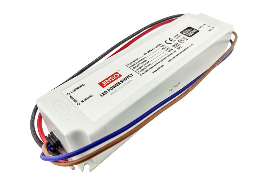 Блок питания 24В 100Вт 4,17А IP67 JLV-24100PA пластиковый корпус