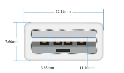 Кабель USB 2.0 PROLUM™ - 2М, Білий