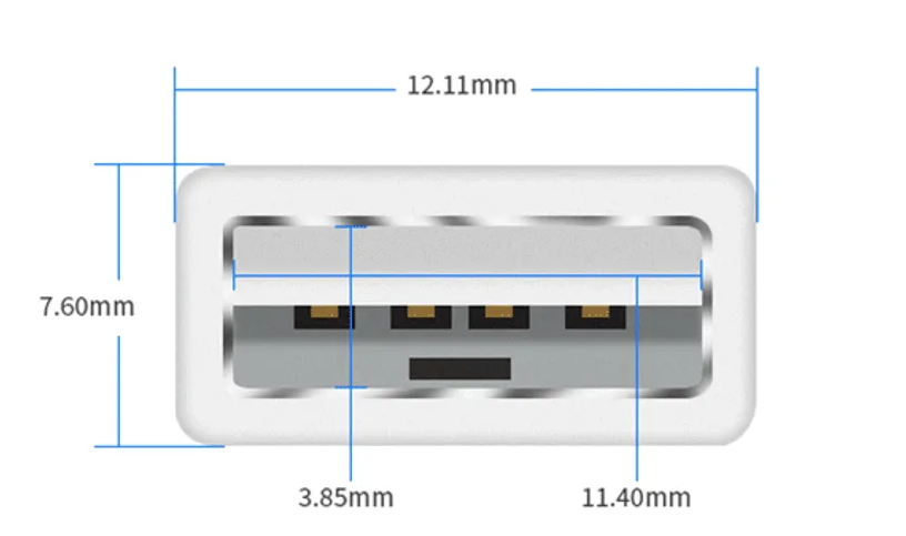 Кабель USB 2.0 PROLUM™ - 1М, Чорний