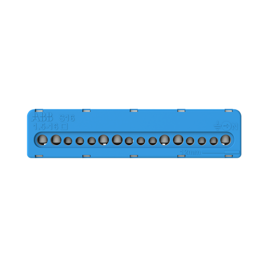 Клемник гвинтовий ABB N 9x6+7x16мм2