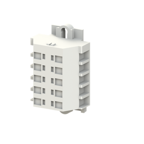 Клемний блок Terminal block din rails 5 positions
