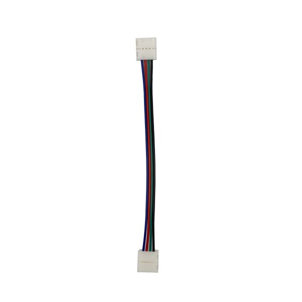 Конектор PROLUM™ для LED стрічки 10 мм, RGB + 2 затискача