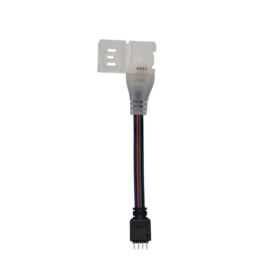 Конектор PROLUM™ для неону RGB 6x12 , Провід + 1 затиск