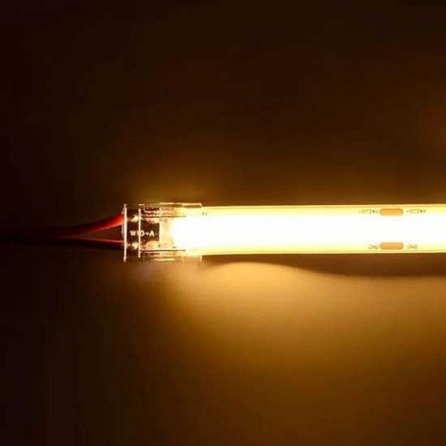 Конектор PROLUM™ для LED стрічки 8ММ (провід + зажим)