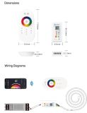 Контролер PROLUM RGB+W; Wi-Fi; TUYA; TOUCH; 18A; Series: HomeLink