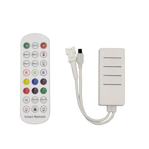 Контролер PROLUM SPI; RGB; Bluetooth; TUYA; 24 кнопки; 4PIN; Series: HomeLink