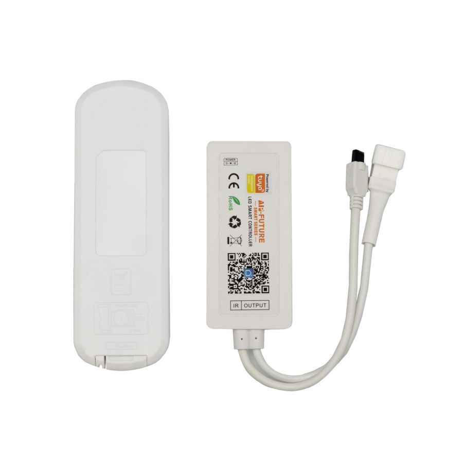 Контролер PROLUM SPI; RGB; Bluetooth; TUYA; 24 кнопки; 4PIN; Series: HomeLink