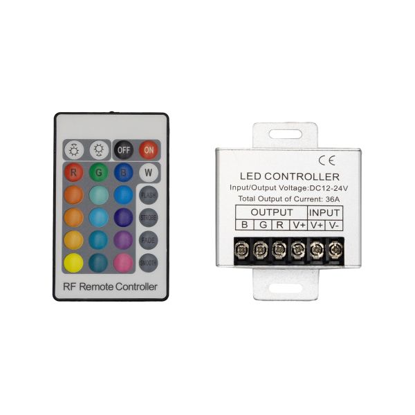 Контролер RGB PROLUM радіо 24K (36A)