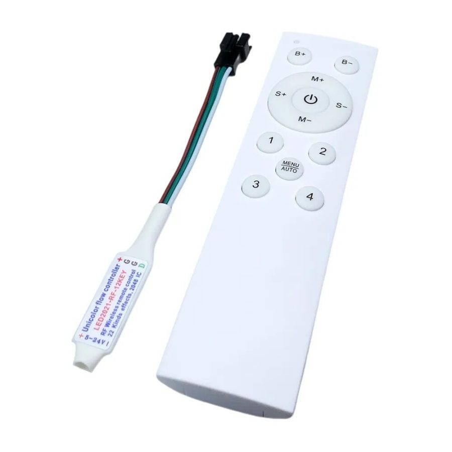 Контролер PROLUM SPI;Single color (Радіо;12 кнопок;)
