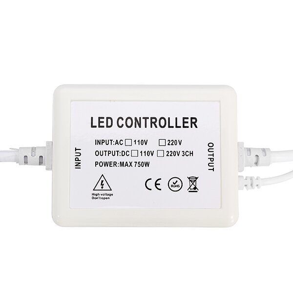Контролер 220V NEON RGB 10х20 - AC-1 (720W; IR; 20K)