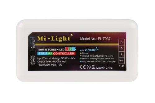 Контролер RGB Mi Light RF 4 zone, 18A, Блок управління
