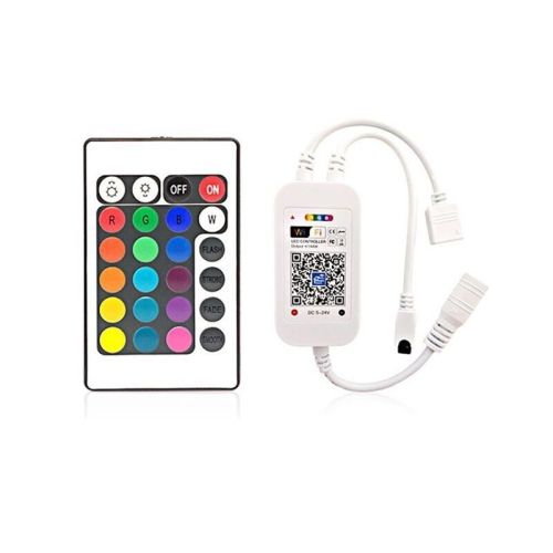 Контроллер RGB Wi-FI IR 24 кнопок 12A 12-24V