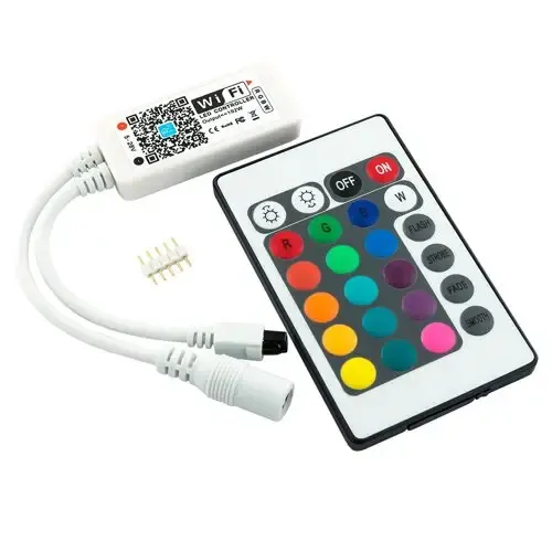 Контроллер RGBW OEM 12В 96Вт 8А-WIFI-IR24 (2A*4канала)